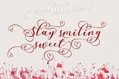 Web Font Elisscia Script Product Image 6