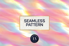 Holographic Pastel Digital Paper, Iridescent Texture Product Image 3