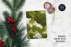 Matcha Green Tea Pattern, Matcha Aesthetic Digital Paper Product Image 4