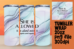 Sublimation Graphics for 20oz Tumbler , Religious Product Image 1