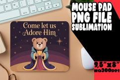 Unique Desk Pad Design Sublimation, Religious Product Image 1