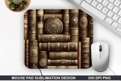 Vintage Mouse Pad Sublimation PNG Design - Mouse Pad PNG Product Image 1