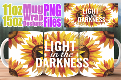 Serene beauty 11oz 15oz mug wrap, Christian Product Image 1