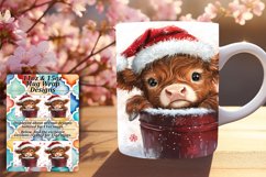 Gorgeous 15oz Mug Wrap Png Design , Christmas Product Image 1
