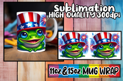 Colorful days sublimation print wrap, USA Animals Product Image 1