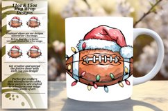 Radiant 15oz Mug Wrap Png Template , Holiday Product Image 1