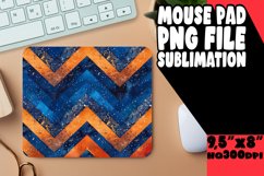 Glittery Stripe Pattern Mouse Pad for Sublimation PNG Product Image 1