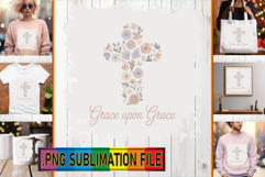 Playful TSHIRT Gift Ideas PNG, Christian Quotes Product Image 1