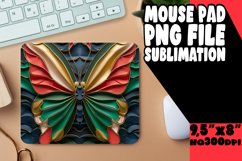 Enchanting Springtime Butterfly 3D Mouse Pad Product Image 1