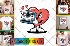 Cheerful TOTE BAG Art Ideas, Valenines Heart Product Image 1