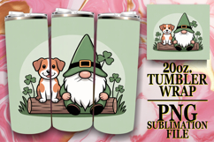 Gentle Breezes 20oz tumbler wrap, St Patricks Product Image 1