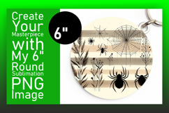 Gorgeous Circle Design Sublimation Template , Halloween Product Image 1