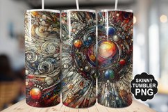 Stained On Stained Glass Tumbler Warp - Tumbler Design Product Image 1