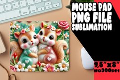 Radiant Mouse Mat PNG Style, Cupid Product Image 1