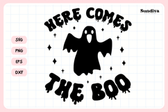 Spooky Bachelorette Party Saying SVG | Here Comes the Boo Product Image 3