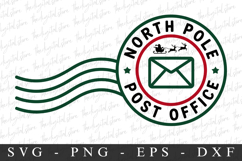 North Pole post Office Svg | Christmas svg Product Image 1