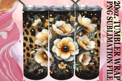 SWEET REFLECTIONS 20oz TUMBLER WRAP, Leopard Prints Product Image 1