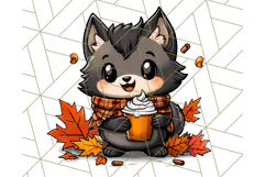 Monster Café Halloween PNG Clipart, Coffee Holiday Clip Art Product Image 4