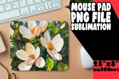 Elegant Flower Oil Art for Sublimation Crafts PNG Product Image 1