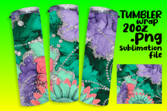 Stylish 20oz Wrap for Personalized Gifts , Abstract Pattern Product Image 1