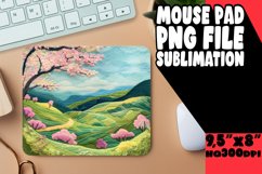 Lively 3D Landscape Mouse Pad Sublimation Product Image 1