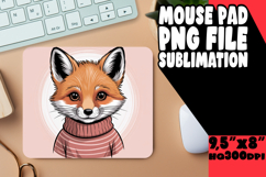 SWEET MOUSE PAD SUBLIMATION STYLE, Valenines Animals Product Image 1
