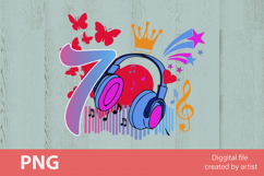 Birthday girl png, Birthday princess png, princess, number Product Image 1