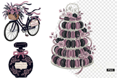 Goth Wedding Night Clipart Product Image 1