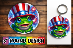 Enchanted Circle Keychain Magic, USA Animals Product Image 1
