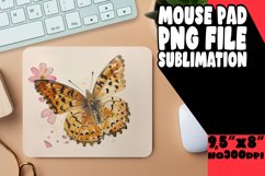 Whimsical Butterfly Haven Desk Mat Product Image 1