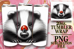 GENTLE SPIRITS 20oz TUMBLER WRAP, Cute Animals Product Image 1