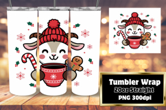 FRESH 20oz Tumbler Wrap for Personalization , Christmas Product Image 1