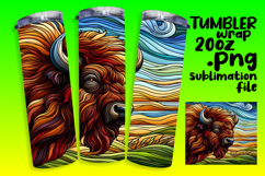 LUXE 20oz Tumbler Graphic for Sublimation , Animals Product Image 1