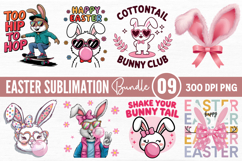 Easter Sublimation Bundle PNG Product Image 1