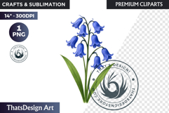 Flower Clipart PNG, Botanical Illustration Floral graphic Product Image 1