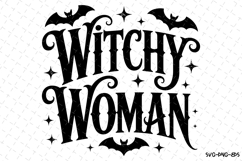Witchy Woman Svg | Halloween Svg | Svg Cut Files Product Image 1