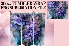 Blossom Brilliance Tranquility 20oz Tumbler Wraps Product Image 1