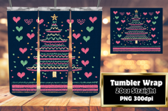 Stylish 20oz Tumbler Template , Holiday Product Image 1