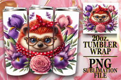 LUMINOUS DREAMS 20oz TUMBLER WRAP, Cute Animals Product Image 1