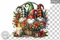 Christmas Gnome Sublimation - Clipart PNG Bundle Product Image 10