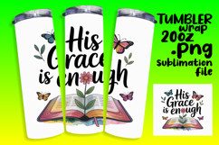 20oz Tumbler Template for Gifts , Religious Product Image 1