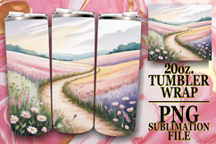 WHIMSICAL GIFT 20oz TUMBLER WRAP, Spring Product Image 1