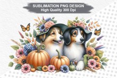 Halloween Dog - Halloween clipart Sublimation PNG Design Product Image 1