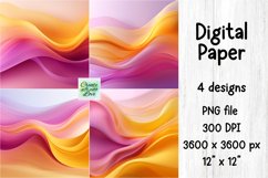 Abstract Digital Paper | PNG Background | Wall | Tumbler Product Image 1