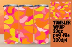 Abstract Neon Luminance Sublimation Patterns 20oz Product Image 1
