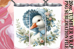 Serene Days 20oz tumbler wrap, Goose Product Image 1