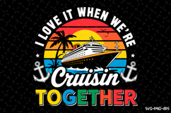 Cruisin Together SVG Design | Summer | SVG Cut files Product Image 1