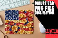 American Glory 3D Stars &amp; Stripes Desk Pad - Sublimation Product Image 1