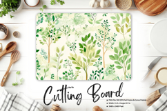 Flower Cutting Board Kitchen Chopping Board Sublimation_88 Product Image 1