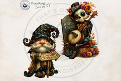 Halloween Curiosities Clipart Set | Spooky Transparent PNG Product Image 18